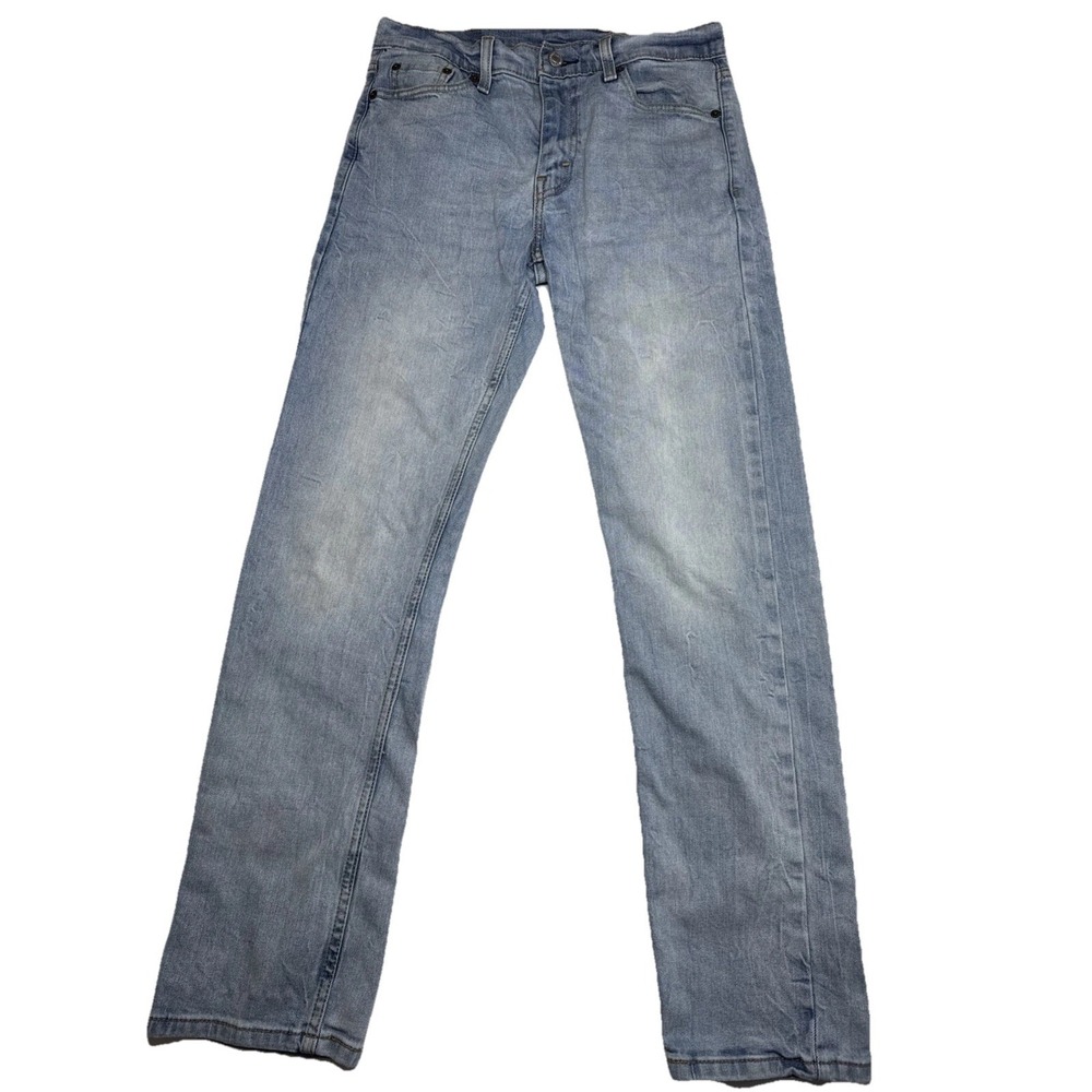 Levis 513 Men's Jeans, Light Wash  Slim Straight, 29*30(Tag), 30*30(Actual)